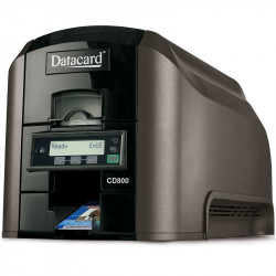 Impresora DATACARD CD800 DUPLEX, codificador banda magnética, tolva entrada 100 tarjtas Open card