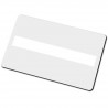 Tarjetas PVC blanca con panel de firma (pieza) (se vende por paquetes de 500)