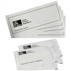 Kit de limpieza ZEBRA 105999-101 con 4 tarjetas de limpieza de motor de impresión y 4 tarjetas alimentador ZXP1