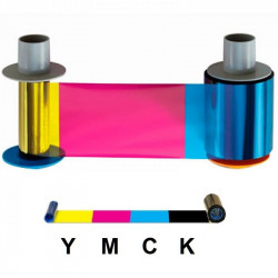Ribbon color FARGO 84051 YMCK, 500 imagenes: HDP5000