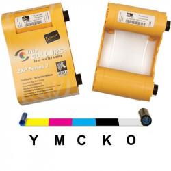 Ribbon color ZEBRA 800033-840 5 paneles YMCKO 200 imagenes : ZXP 3