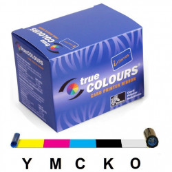 Ribbon color ZEBRA 800015-440 5 paneles YMCKO 200 imagenes  : P310i, P320i, P330i ,P420i , P430i, P520i