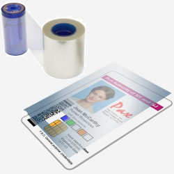 Ribbon laminador ZEBRA 800015-122 transparente, 350 imagenes : P520C, P520i 