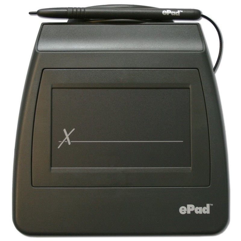 Panel de firma electrónico ePAD , SIN pantalla para visualizar la firma, con conector USB