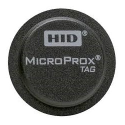 MicroProxTags 1391 HID 125 KHz con adhesivo en la parte de atrás