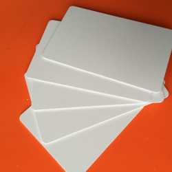 Tarjeta de proximidad 125kHz - Tamaño CR80 imprimible blanca