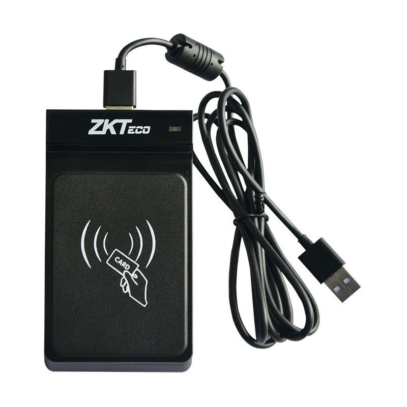 ZK CR20ID - LECTOR ENROLADOR DE TARJETAS ID/ PUERTO USB/ COMPATIBLE CON IDCARD ZKTECO