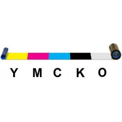 Ribbon color FARGO 45421 ECO COLOR YMCKO 100 imágenes (REFILL) : C50