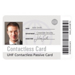 Tarjetas Rosslare UHF para lector AY-U910 , AY900 PVC CR80 blancas (sustituye la tarjeta AT-T910) Paquete de 25 tarjetas