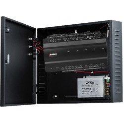 ZK InBio460BOX - CONTROL DE ACCESO InBio para 4 puertas / incluye gabinete metálico y fuente/ soporte de 8 lectoras FR1X00