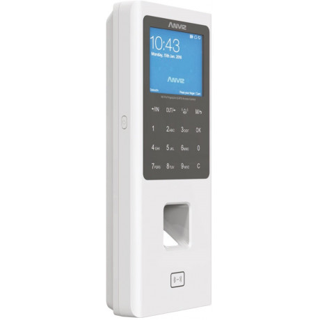 ANVIZ W2 Pro : Terminal biométrica Huella digital con lector EM 125 KHz (color negro)