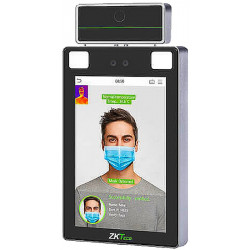 ZKTeco PROFACE X TI CH : Control de Acceso y Asistencia de Reconocimiento Facial y Palma / Detección de Temperatura y cubrebocas
