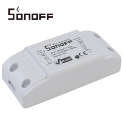 Interruptor ON/OFF SONOFF BASIC SMART inalámbrico WIFI para Smart Home con temorizador para IOS y ANDROID