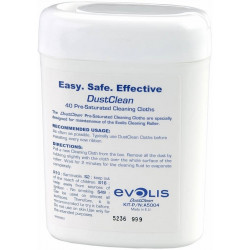 Kit de limpieza EVOLIS A5004 : Despachador con 40 toallas