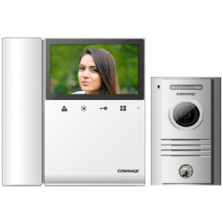 COMMAX CDV43KDRC40K - Monitor color 4.3" y frente de calle / Soporta monitor y auricular extra