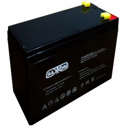 SAXXON CBAT8AH - Batería de respaldo de 12 volts libre de mantenimiento y facil instalacion / 8 AH/ compatible DSC/ CCTV/ Acceso