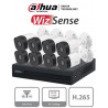 DAHUA KITXVR1B08- I+8-B1A21- Kit de 8 Canales de 1080N / Cooper-I/ WizSense/ H.265+/8 Cámaras B1A21/ Con Accesorios Incluidos