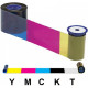 Kit Ribbon Color DATACARD 525100-001-S61 YMCKT 250 impresiones para Sigma DS1 y DS3 VIK1