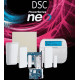DSC NEO-RF-LCD-3G SB- Paquete SERIE NEO 32 Zonas Inalámbricas / Comunicador Dual TL2803GE / Panel HS2032