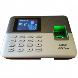 ZK LX50-P : Huella digital (500), 50,000 registros, Control de Asistencia, con info Excel, USB solamente