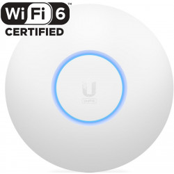 UBIQUITI U6-LR Punto de Acceso WiFi 6 3.0 Gbps con radios de 5 GHz (4x4 MU-MIMO y OFDMA) y 2.4 GHz 4x4 MIMO