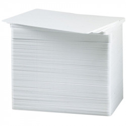 Tarjetas de PVC blancas de 30 milésimas (1000 Piezas)