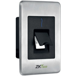 ZKTECO FR1500S - Lector Esclavo De Huella SILK ID Tarjetas ID 125 Khz / IP65 / Compatible con Paneles InBio