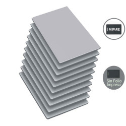 SAXMIFARE01 - Paquete de 10 Tarjetas Mifare 13.56 Mhz / PVC / Imprimible / Sin Folio